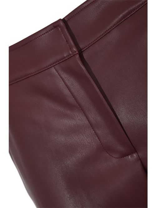 Pantalone dritto in ecopelle Alpha studio | AD-4642Q2009